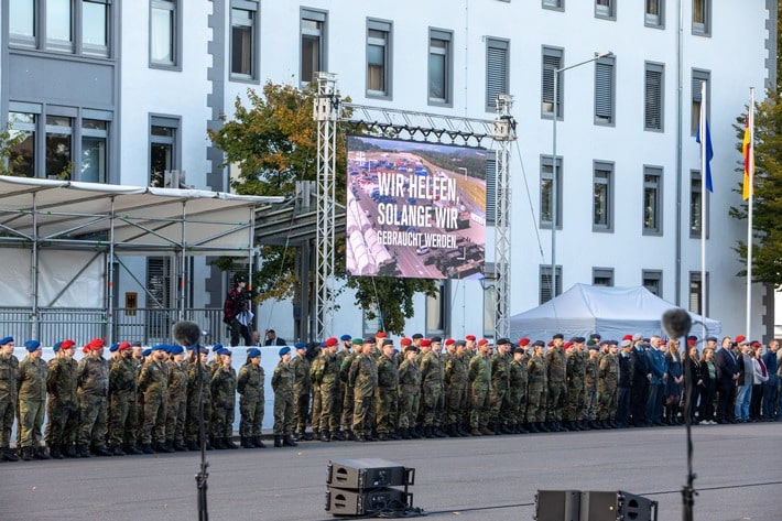 Bundeswehrangehörige mit der Fluthilfemedaille ausgezeichnet