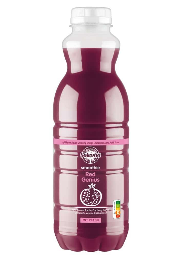 Der Hersteller Niederrhein-Gold Tersteegen GmbH & Co. KG informiert über einen Warenrückruf des Produktes „Solevita Smoothie Red Genius, 750mL“.