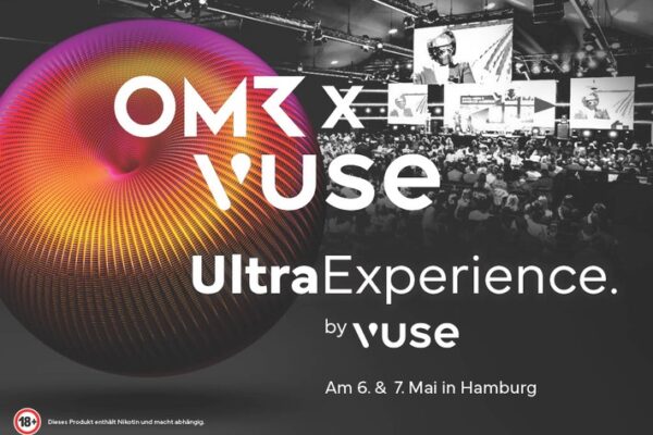900 Quadratmeter Markenerlebnis: Vuse und glo(TM) kündigen immersiven Mega-Stand auf der OMR 2025 an
