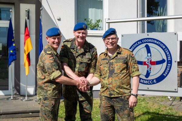 Neue Spitze im Multinational Medical Coordination Centre – Europe
