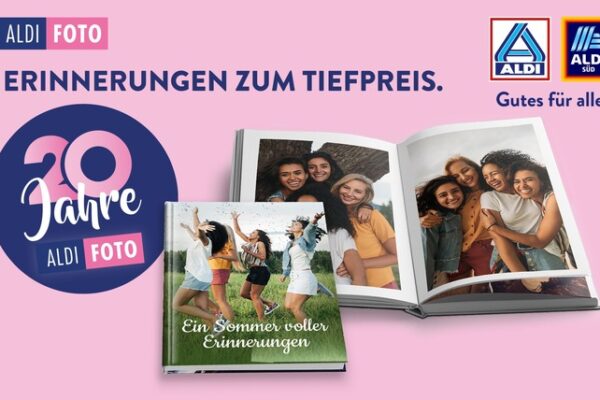 Großes Jubiläum, kleine Preise: ALDI FOTO feiert 20 Jahre